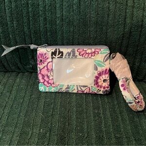 Vera Bradley Zip ID & Lanyard